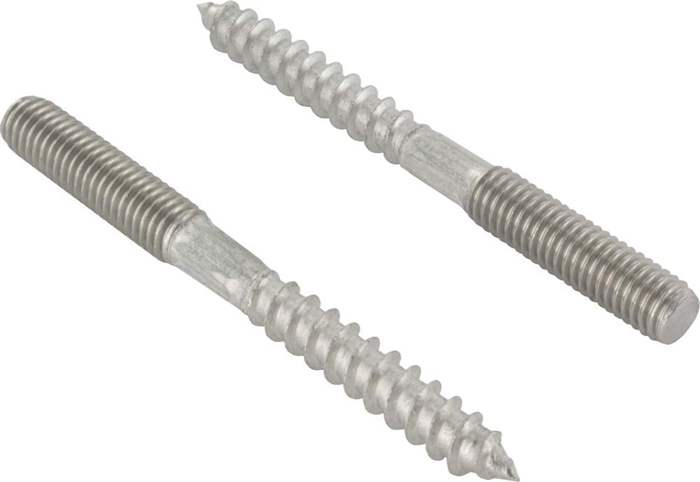 Hanger bolt | Thread: M8 | Length: 80 - 120 mm | V2A