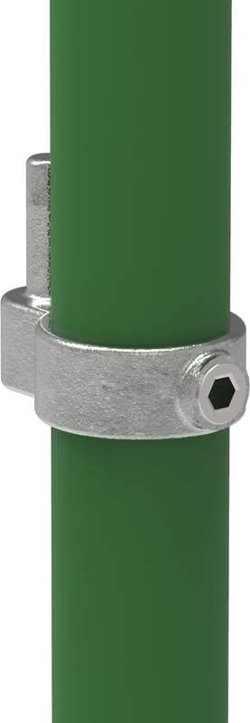 Pipe connector | Adjusting ring spigot | 140 | 26.9 mm - 48.3 mm | 3/4 - 1 1/2 | Malleable cast iron and electrogalvanized