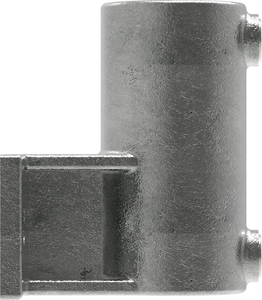 Pipe connector | Wall bracket plate horizontal | 145 | 33,7 mm - 48,3 mm | 1 - 1 1/2 | Malleable cast iron and electrogalvanized