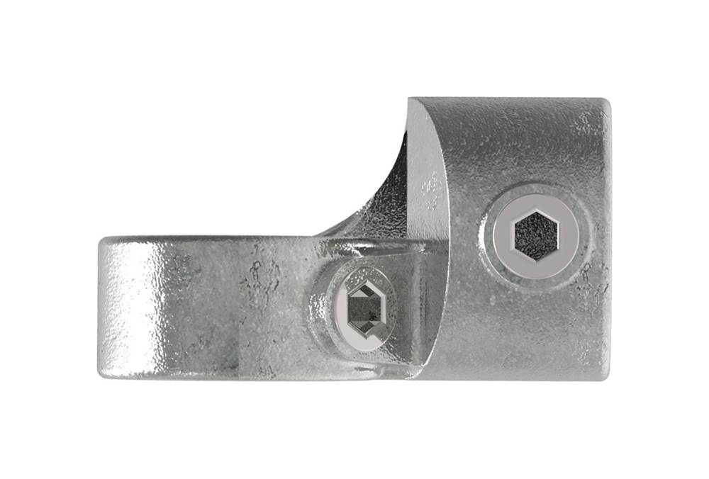 Pipe connector | Angle joint adjustable - 1 piece | 148A27 | 26,9 mm | 3/4 | Malleable cast iron and electrogalvanized