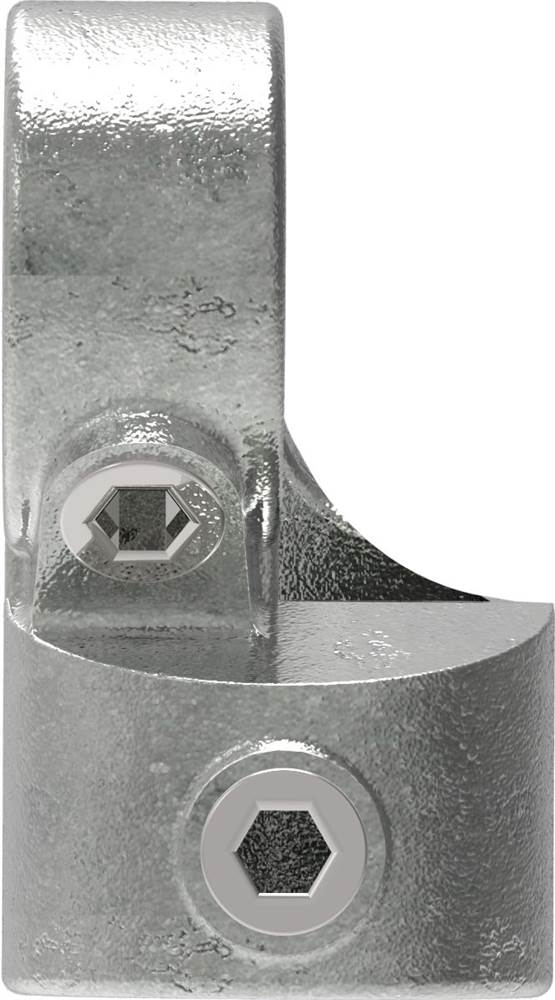 Tube connector | Angle joint adjustable - 1 piece | 148B34 | 33,7 mm | 1 | Malleable cast iron and electrogalvanized