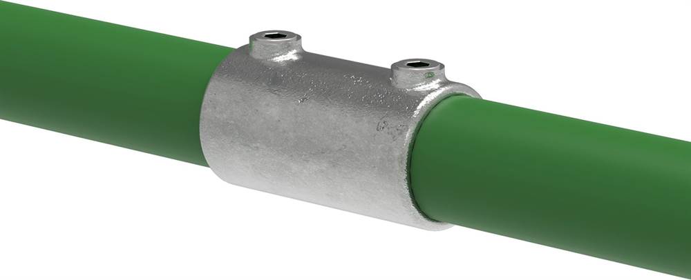 Tube Connector | Extension Piece outside | 149C42 | 42,4 mm | 1 1/4 | Malleable Iron and Electro Galvanized