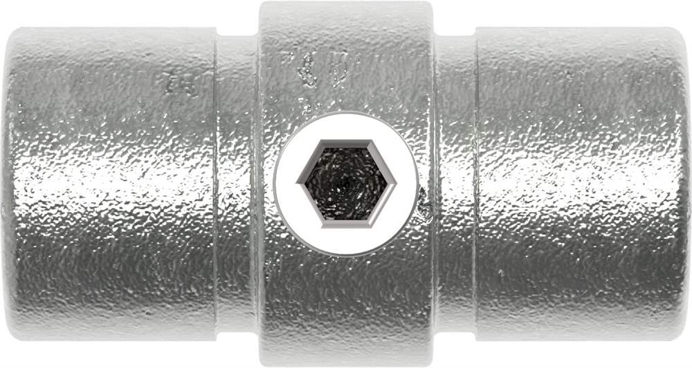 Pipe connector | Connector inside | 150 | 26,9 mm - 48,3 mm | 3/4 - 1 1/2 | Malleable cast iron and electrogalvanized