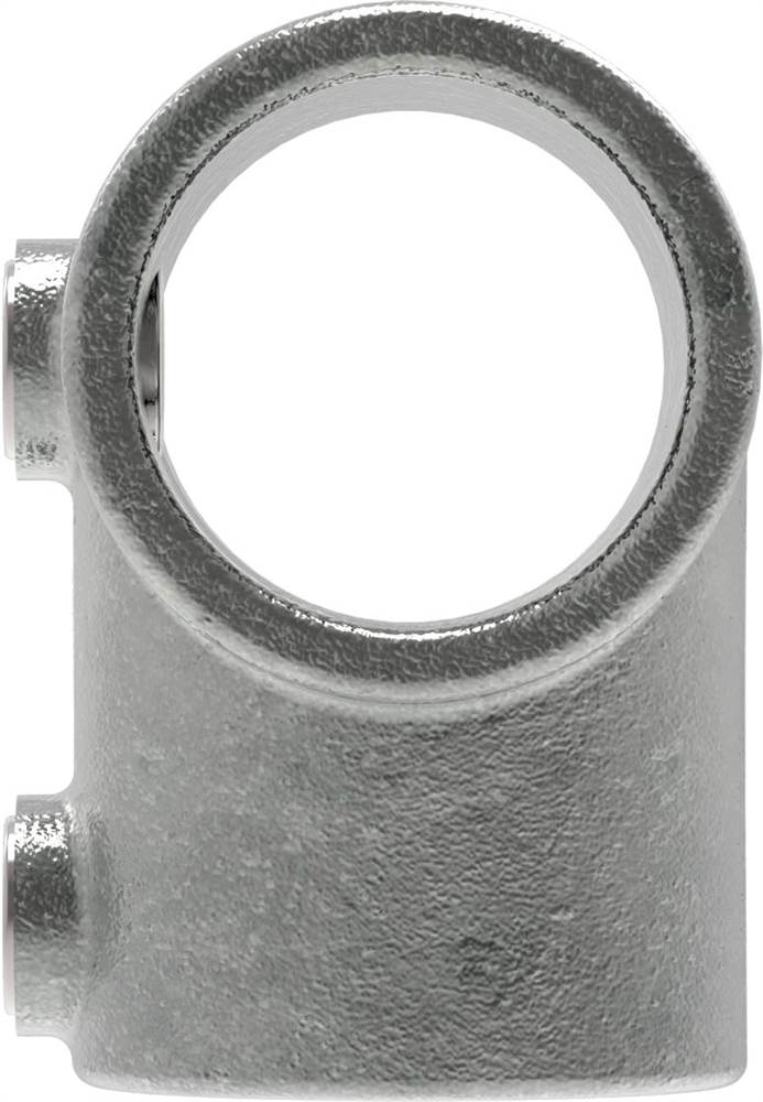 Tube connector | T-piece short adjustable 0-11° | 153C42 | 42,4 mm | 1 1/4 | Malleable cast iron and electrogalvanized