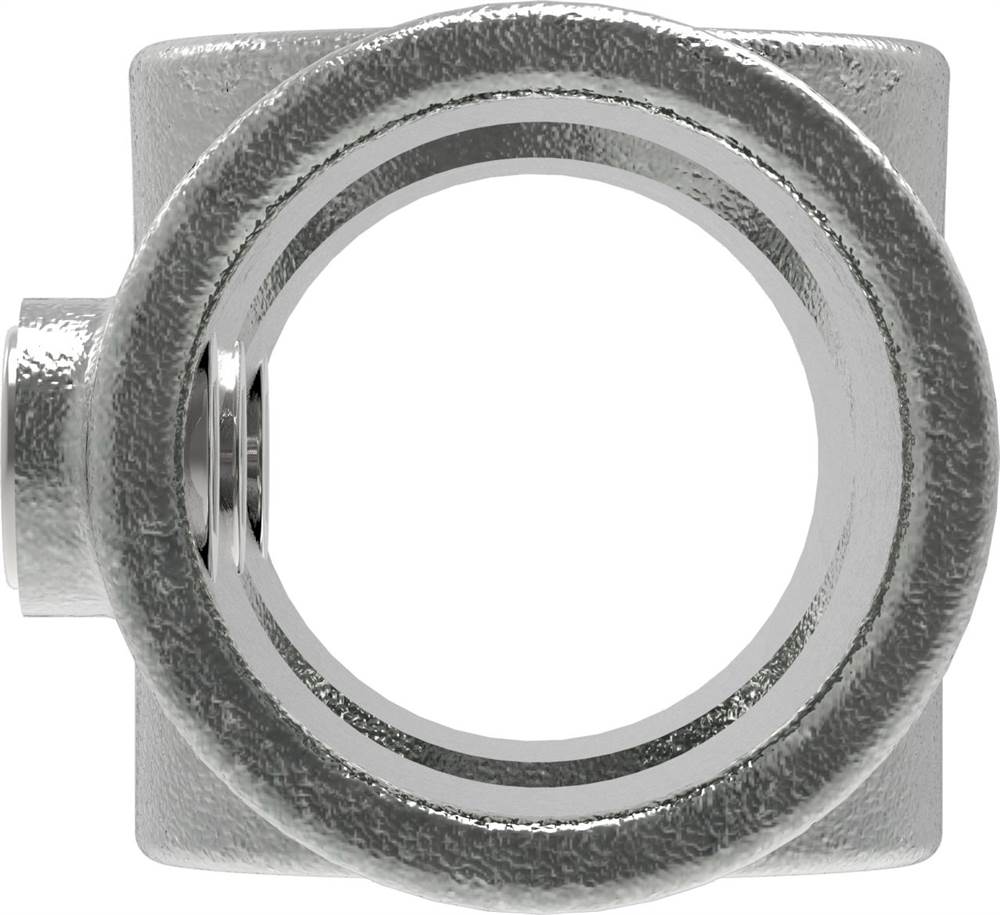 Tube connector | Cross piece adjustable 0-11° | 156B34 | 33,7 mm | 1 | Malleable cast iron and electrogalvanized