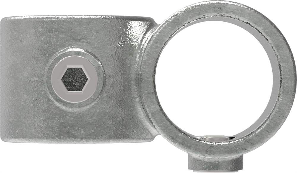 Pipe connector | Cross piece 90° | 161 | 26,9 mm - 60,3 mm | 3/4 - 2 | Malleable cast iron and electrogalvanized