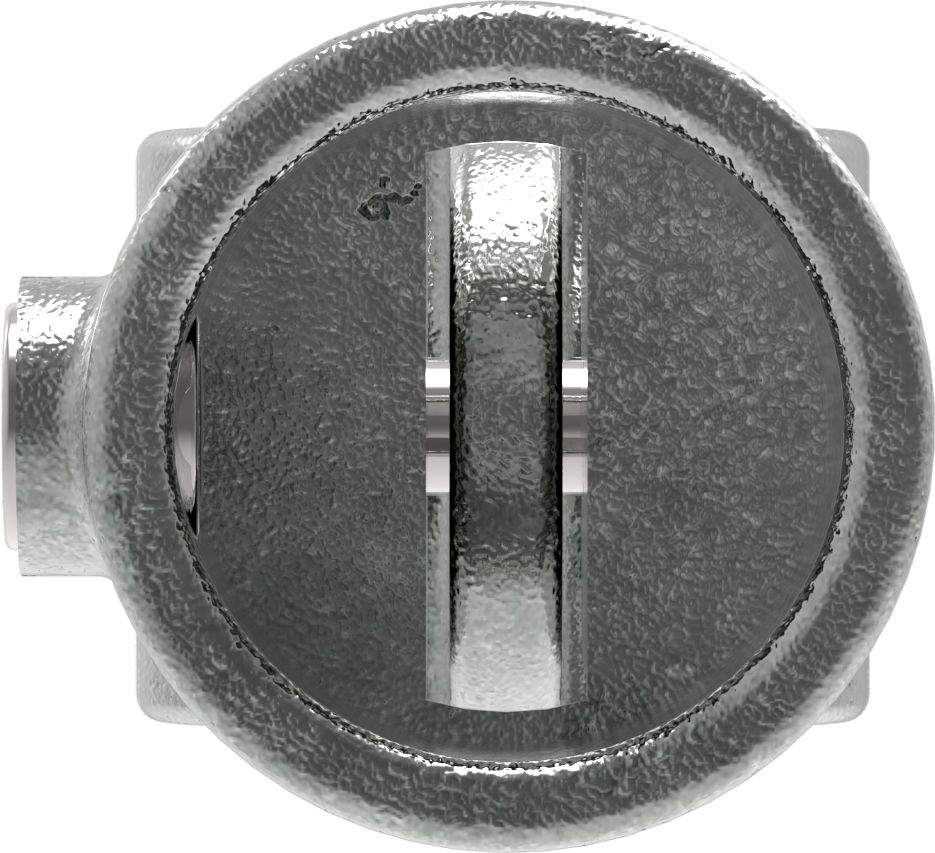 Pipe connector | Joint piece double 180° | 167 | 26.9 mm - 60.3 mm | 3/4 - 2 | Malleable cast iron and electrogalvanized