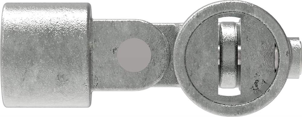 Pipe connector | Joint piece double 90° | 168 | 26,9 mm - 60,3 mm | 3/4 - 2 | Malleable cast iron and electrogalvanized