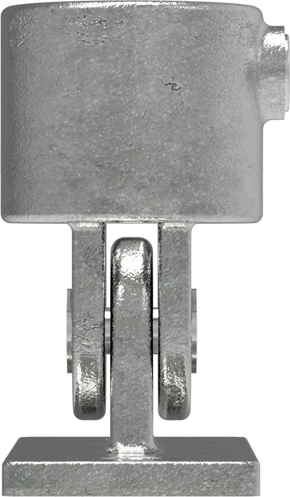 Tube Connector | Swivel Foot | 169D48 | 48,3 mm | 1 1/2 | Malleable Iron and Electrogalvanized