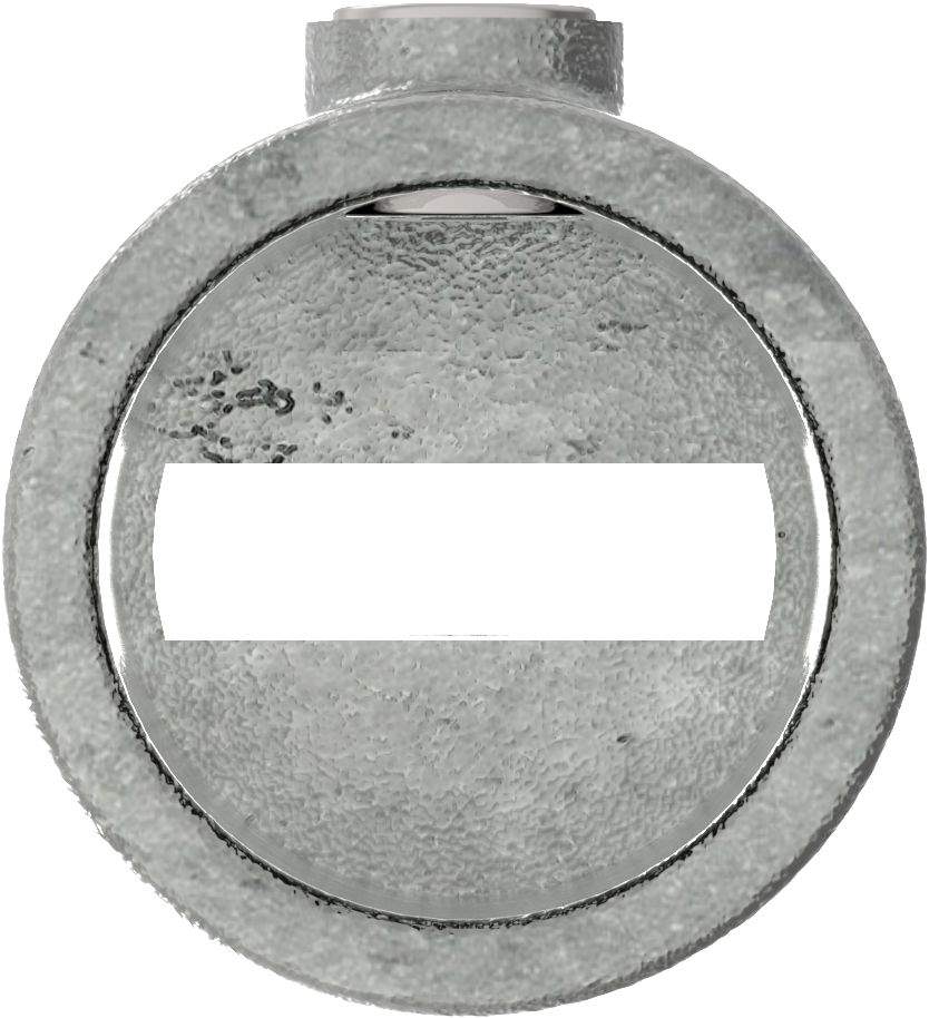 Pipe connector | Joint holder | 173F | 26,9 mm - 60,3 mm | 3/4 - 2 | Malleable cast iron and electrogalvanized