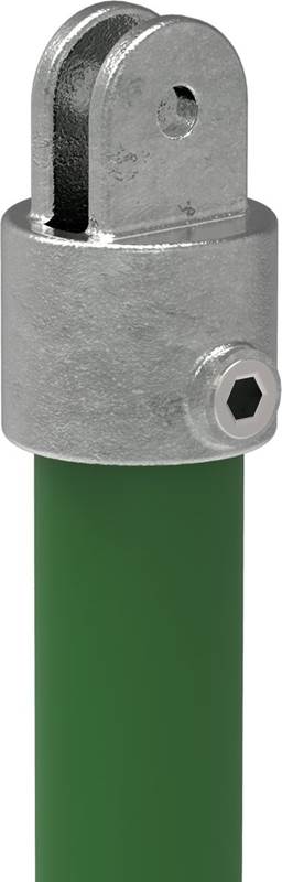 Tube Connector | Joint Holder | 173FA27 | 26,9 mm | 3/4 | Malleable Cast Iron and Electro Galvanized