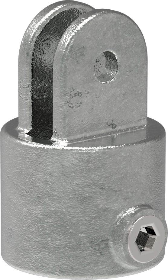 Tube Connector | Joint Holder | 173FC42 | 42,4 mm | 1 1/4 | Malleable iron and electrogalvanized