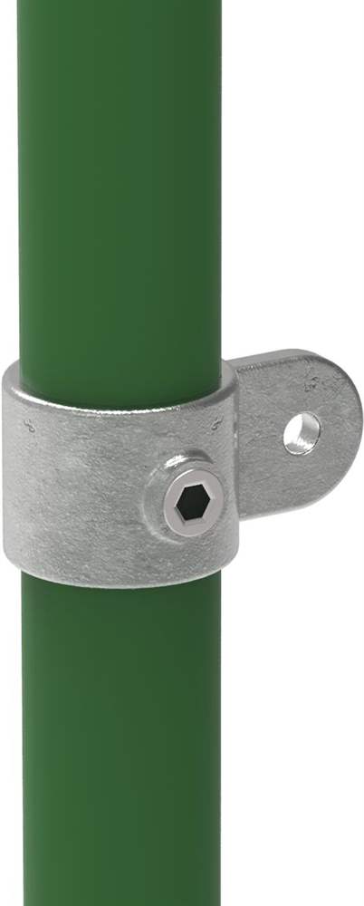 Tube Connector | Single Joint Eye | 173M | 26,9 mm - 60,3 mm | 3/4 - 2 | Malleable Cast Iron and Electro Galvanized