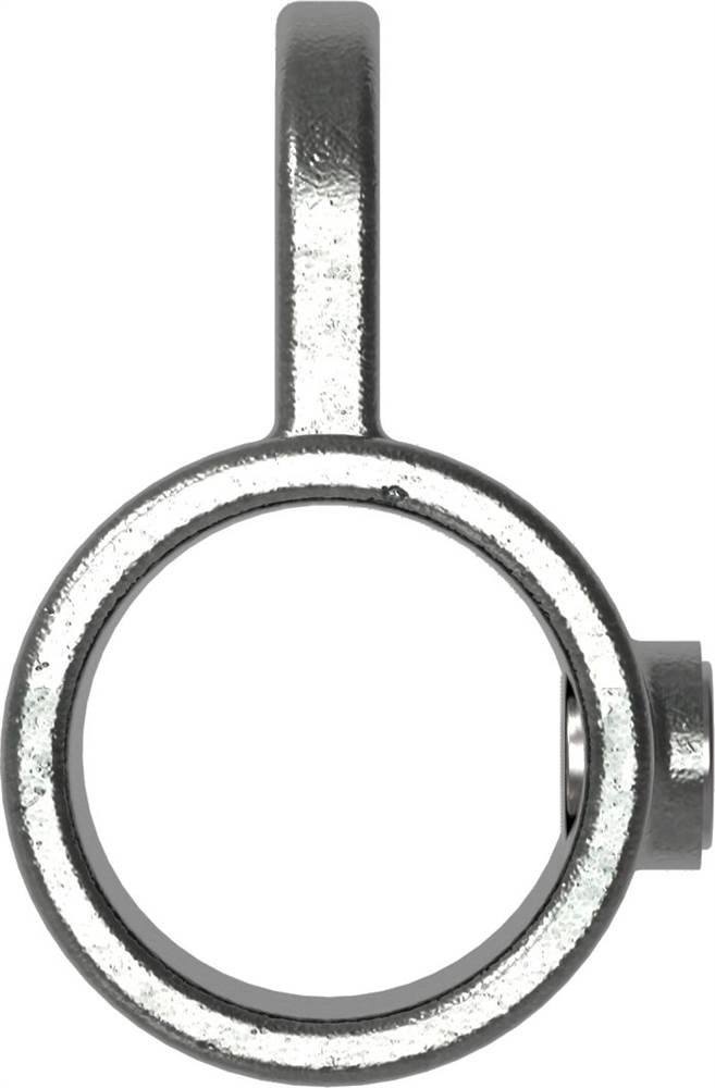 Tube Connector | Single Joint Eye | 173MA27 | 26,9 mm | 3/4 | Malleable Iron and Electro Galvanized
