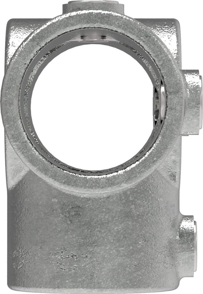 Pipe connector | T-piece for support pipe | 176 | 21.3 mm - 60.3 mm | 1/2 - 2 | Malleable cast iron and electrogalvanized