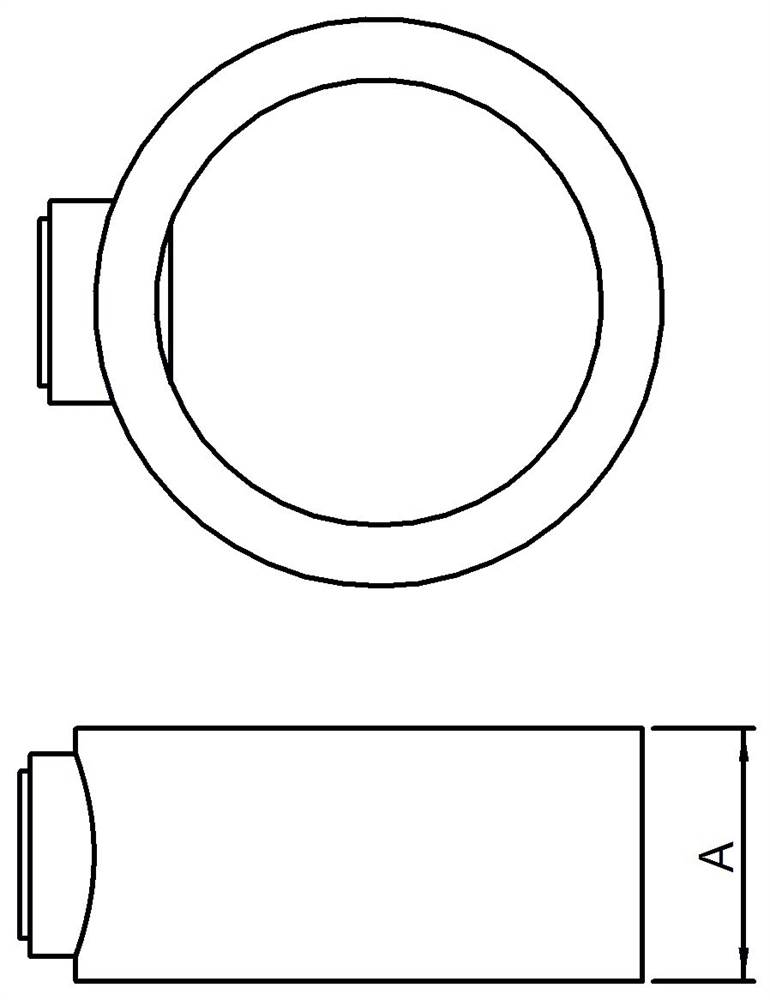 Tube connector | Adjusting ring | 179E60 | 60,3 mm | 2 | Malleable cast iron and electrogalvanized