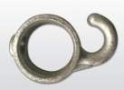 Pipe connector | Adjusting ring with hook | 182TA27 | 26,9 mm | 3/4 | Malleable cast iron and electrogalvanized