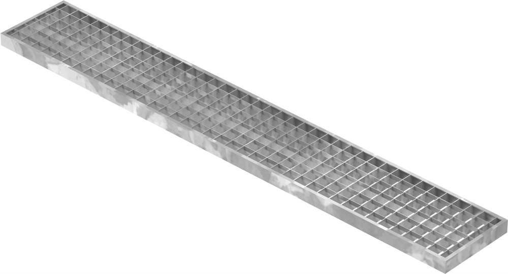 Garage grating | dimensions: 190x1240x30 mm 30/30 mm | made of S235JR (St37-2), hot-dip galvanized in a full bath