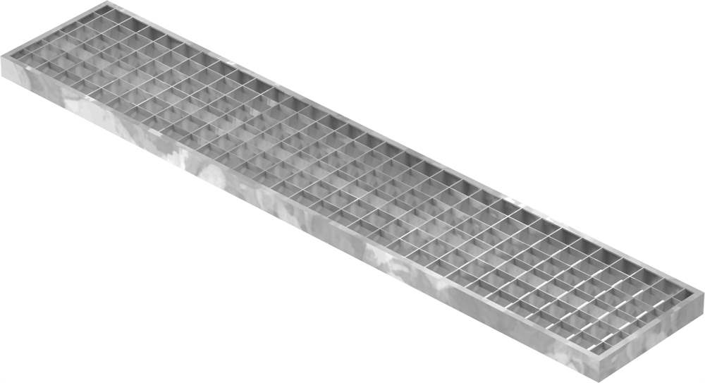 Garage grating | dimensions: 190x990x30 mm 30/30 mm | made of S235JR (St37-2), hot-dip galvanized in a full bath