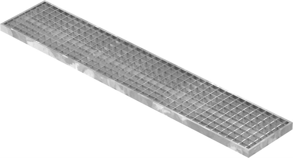 Garage grating | dimensions: 240x1240x30 mm 30/30 mm | made of S235JR (St37-2), hot-dip galvanized in a full bath