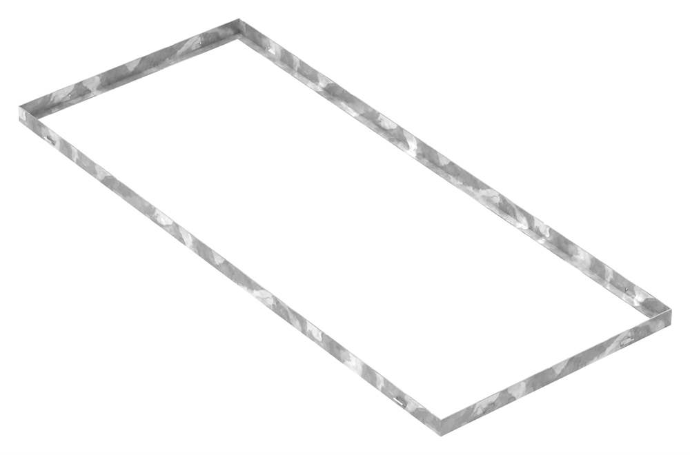 frame | dimensions: 500x1200x33 mm | for grate height 30 mm | made of S235JR (St37-2), strip galvanized