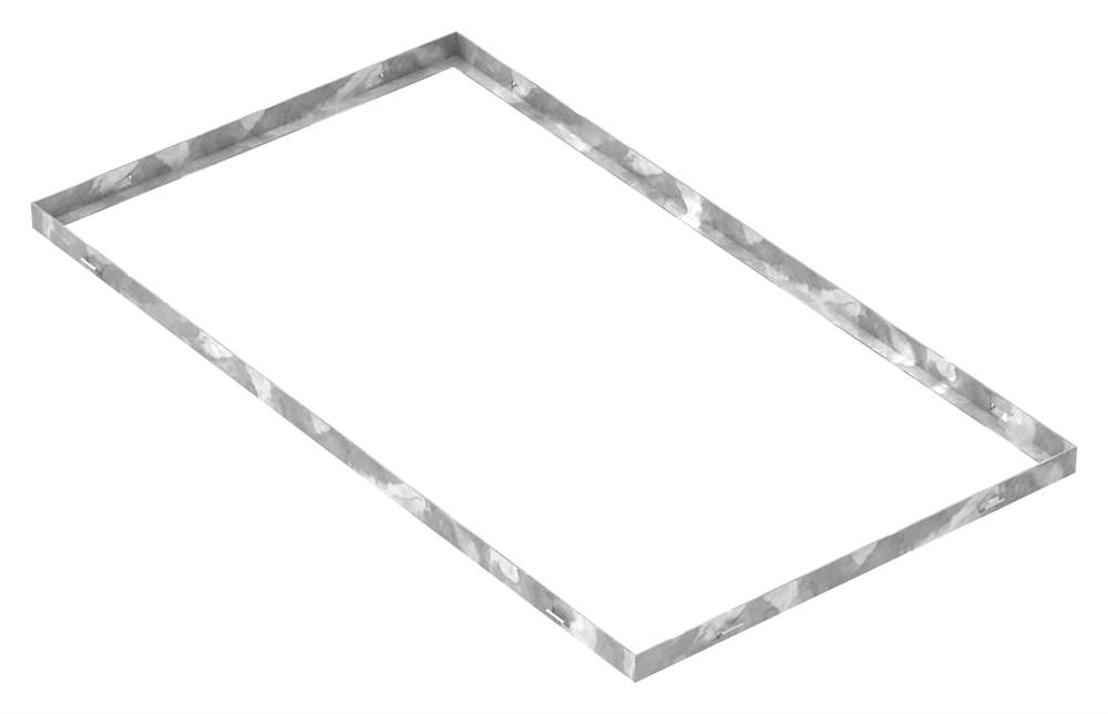 frame | dimensions: 500x900x28 mm | for grate height 25 mm | made of S235JR (St37-2), strip galvanized