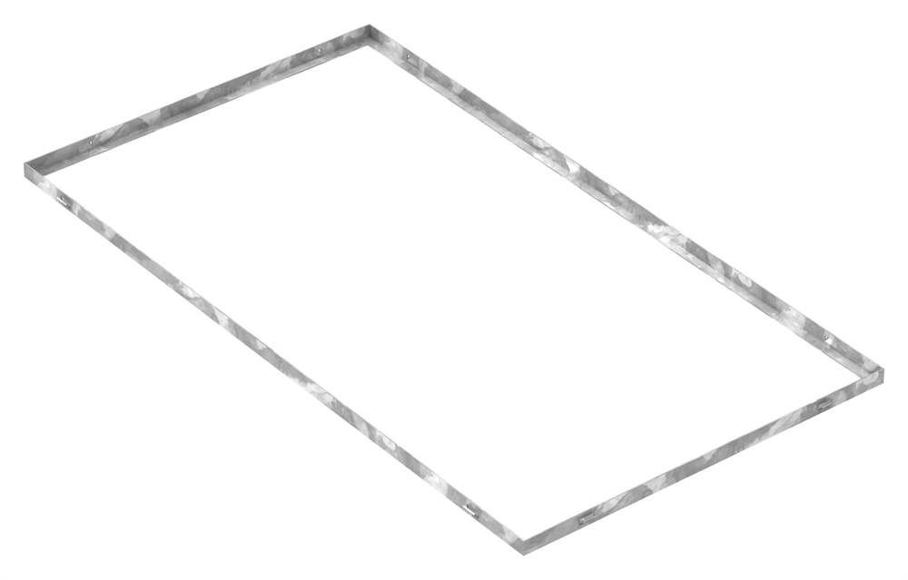 frame | dimensions: 600x1100x23 mm | for grate height 20 mm | made of S235JR (St37-2), strip galvanized