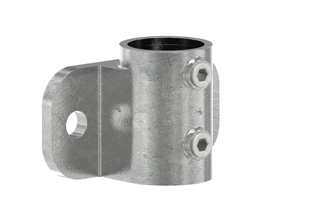 Pipe connector | Wall bracket for side mounting | 246 | 33.7 mm - 48.3 mm | 1 - 1 1/2 | Malleable cast iron and electrogalvanized