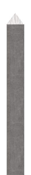 Fence rail | length: 950 mm | material 12x12 mm pyramid | steel S235JR, raw