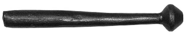 Fence rod | Length: 120 mm | Material Ø 12 mm | Steel S235JR, raw