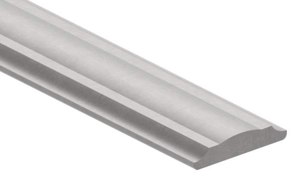 Handrail | 40x12 mm | Length: 3000 mm | Half Round | Steel (Raw) S235JR