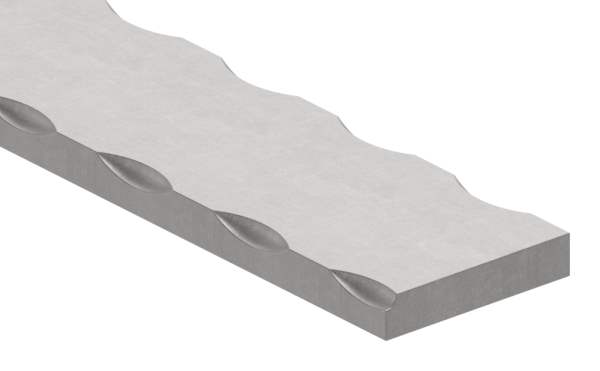 Flat bar | Length: 6000 mm | Material: 40x8 mm | Steel (Raw) S235JR