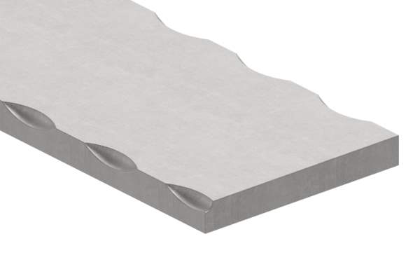 Flat bar | Length: 3000 mm | Material: 60x8 mm | Steel (Raw) S235JR