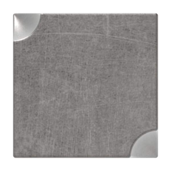 Square hammered | Material: 16x16 mm | Length: 3000 mm | Steel (Raw) S235JR