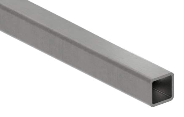 Square tube | Dimensions: 30x30x3 mm | Length: 6000 mm | Steel S235JR, raw