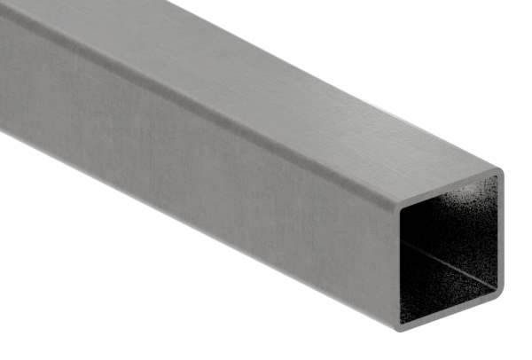 Square tube | Dimensions: 50x50x3 mm | Length: 6000 mm | Steel S235JR, raw