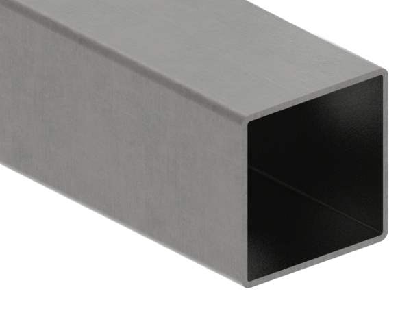 Square tube | dimensions: 80x80x3 mm | length: 6000 mm | steel S235JR, raw