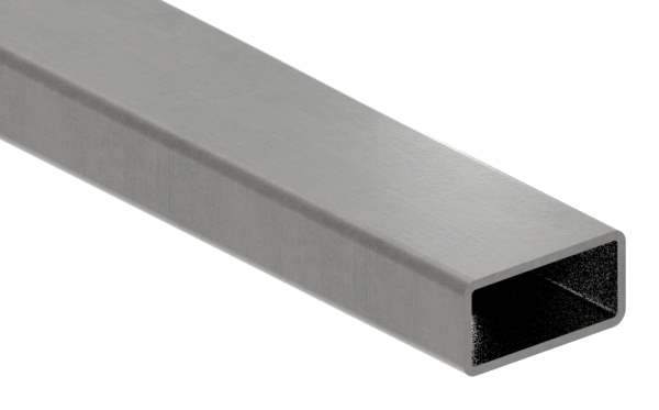 Rectangular tube | Dimensions: 60x30x3 mm | Length: 6000 mm | Steel S235JR, raw