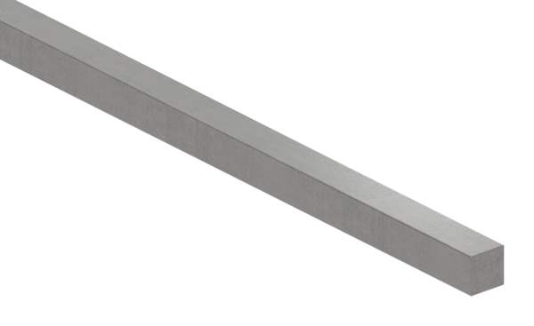 Square material | Dimensions: 14x14 mm | Length: 6000 mm | Steel S235JR, raw