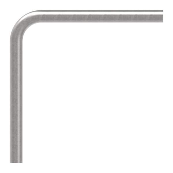 Steel pipe bend | 90° | 26.9x2.0 mm | Steel S235JR, raw