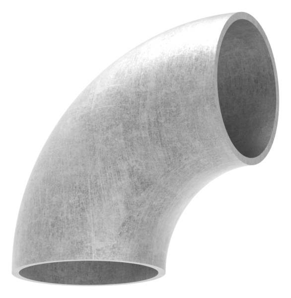 Welding elbow | 90° | Ø 42.4x2.6 mm | Steel S235JR, raw