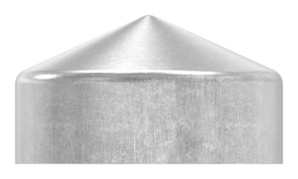 Cover cap | for round tube | Ø 30 mm | steel S235JR, raw