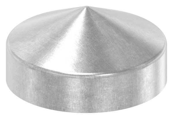 Cover cap | for round tube | Ø 48.3 mm | steel S235JR, raw