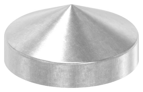 Cover cap | for round tube | Ø 76.1 mm | steel S235JR, raw
