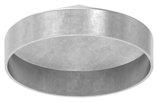 Cover cap | for round tube | Ø 76.1 mm | steel S235JR, raw