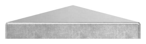 Pier cover | for square tube | dimensions: 60x60 mm | steel S235JR, raw