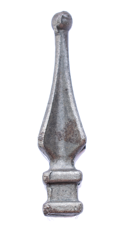 Fence spike | Height: 120 mm | Material: 24x24 mm | Steel S235JR, raw