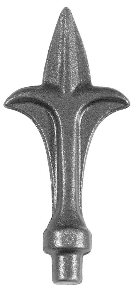 Fence spike | Height: 155 mm | Material: Ø 25 mm | Steel S235JR, raw