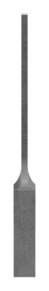 Fence spike | Height: 170 mm | Material: 14x14 mm | Steel S235JR, raw