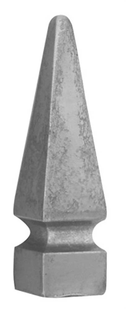 Fence spike | Height: 153 mm | Material: 30x30 mm | Steel S235JR, raw